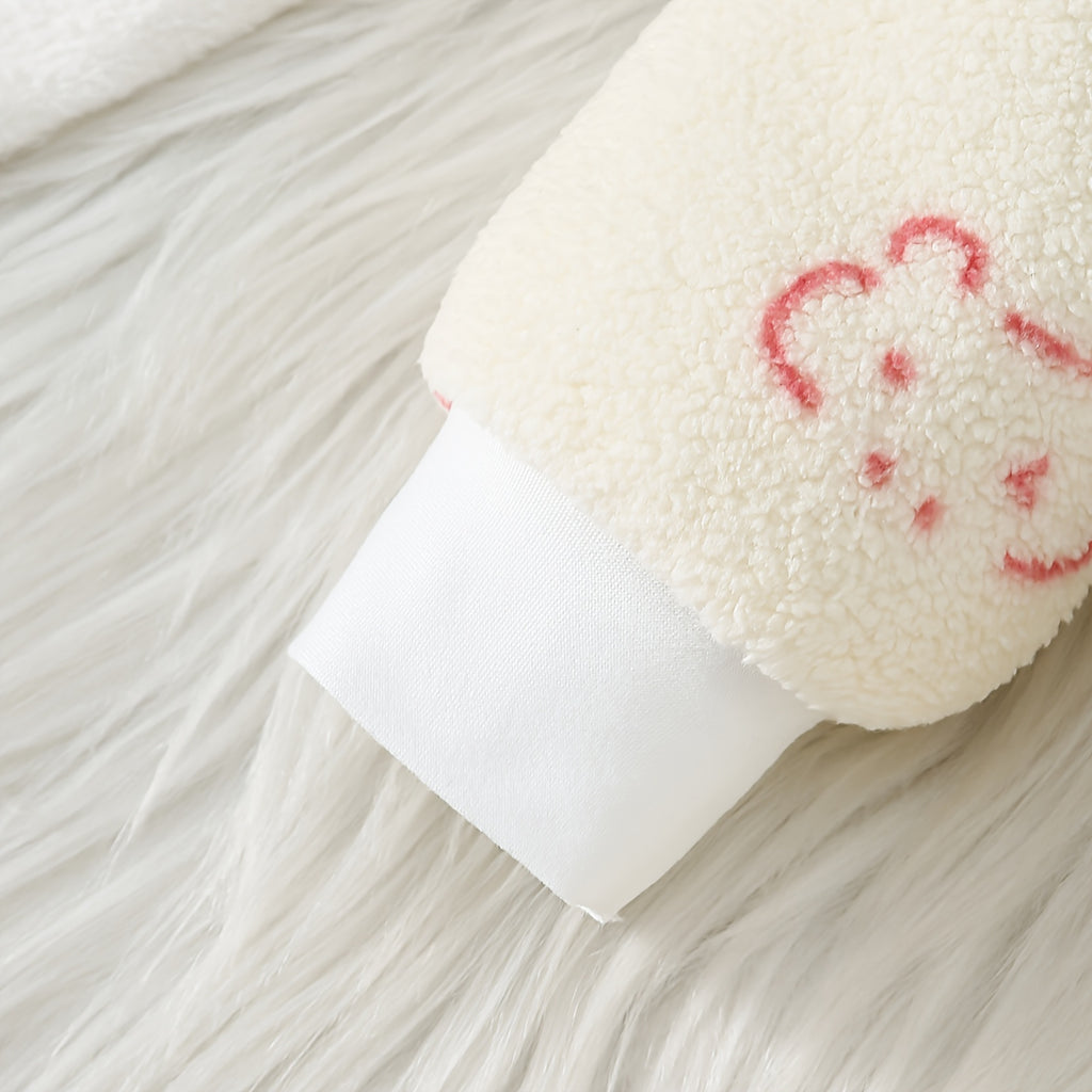 Cadeau de baptême et robe pour poupée bébé chiot Manches longues en — Monptitlou