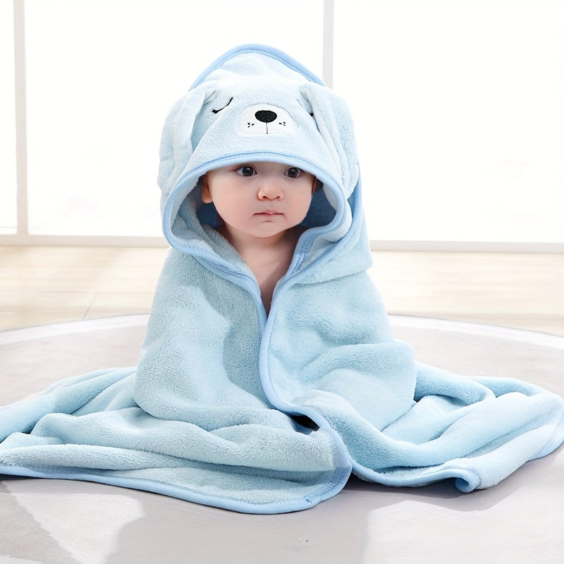 Serviette de bain pour bébés - adaptée aux garçons et filles — Monptitlou