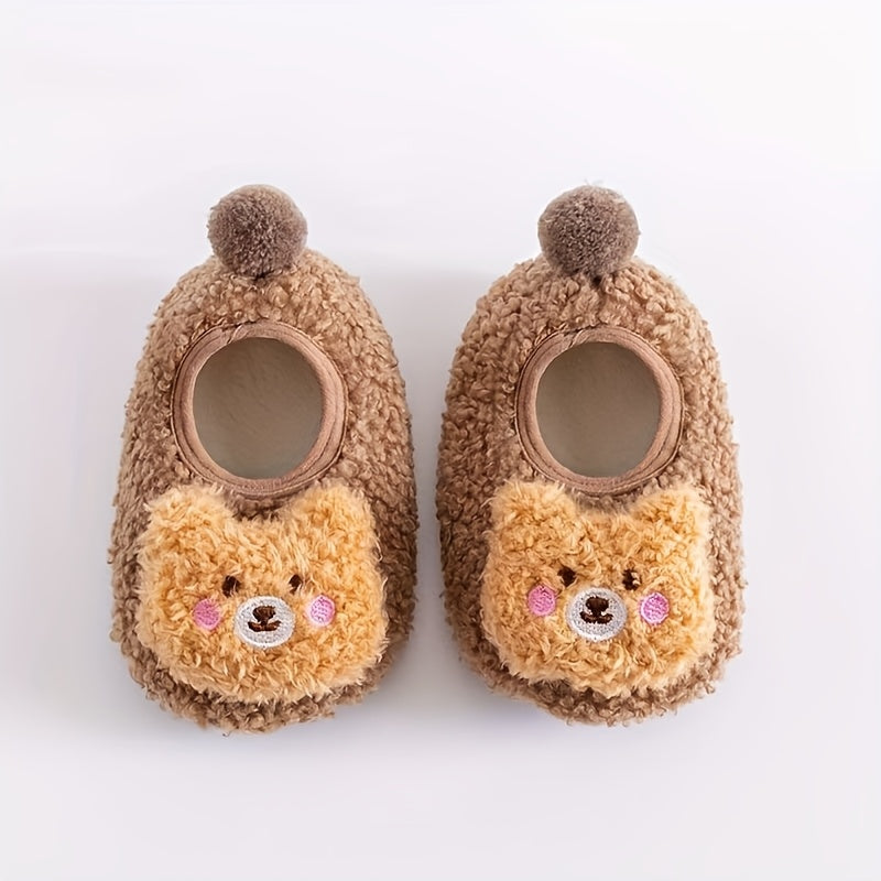 Chaussons et chaussettes d'intérieur pour tout-petits Blush Baby Bear à — Monptitlou