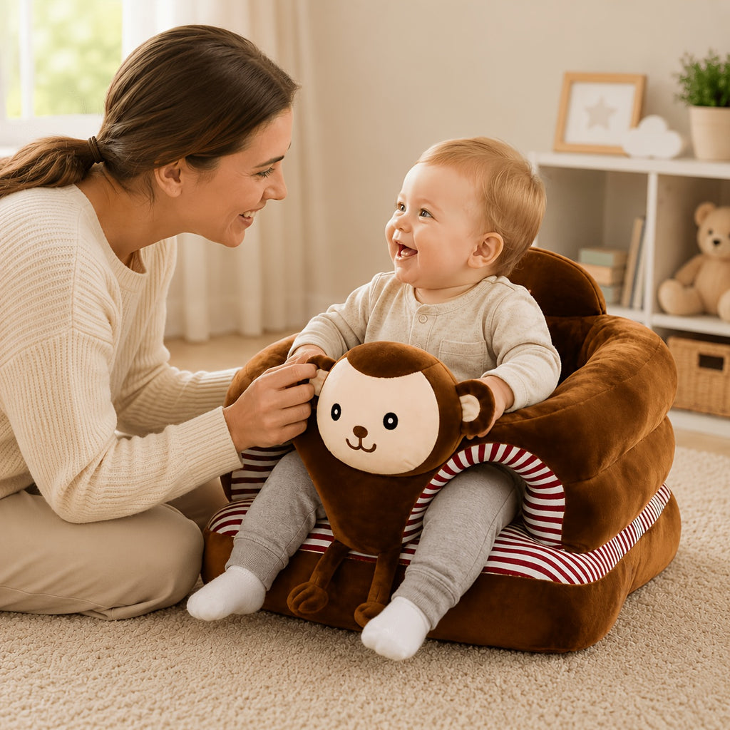 Siège de soutien pour bébé – coussin de sol confortable en forme — Monptitlou