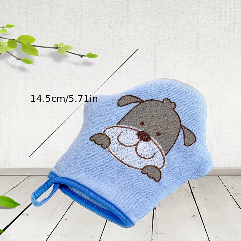 Gant de bain exfoliant ultra-doux motif cartoon 1 pc — Monptitlou