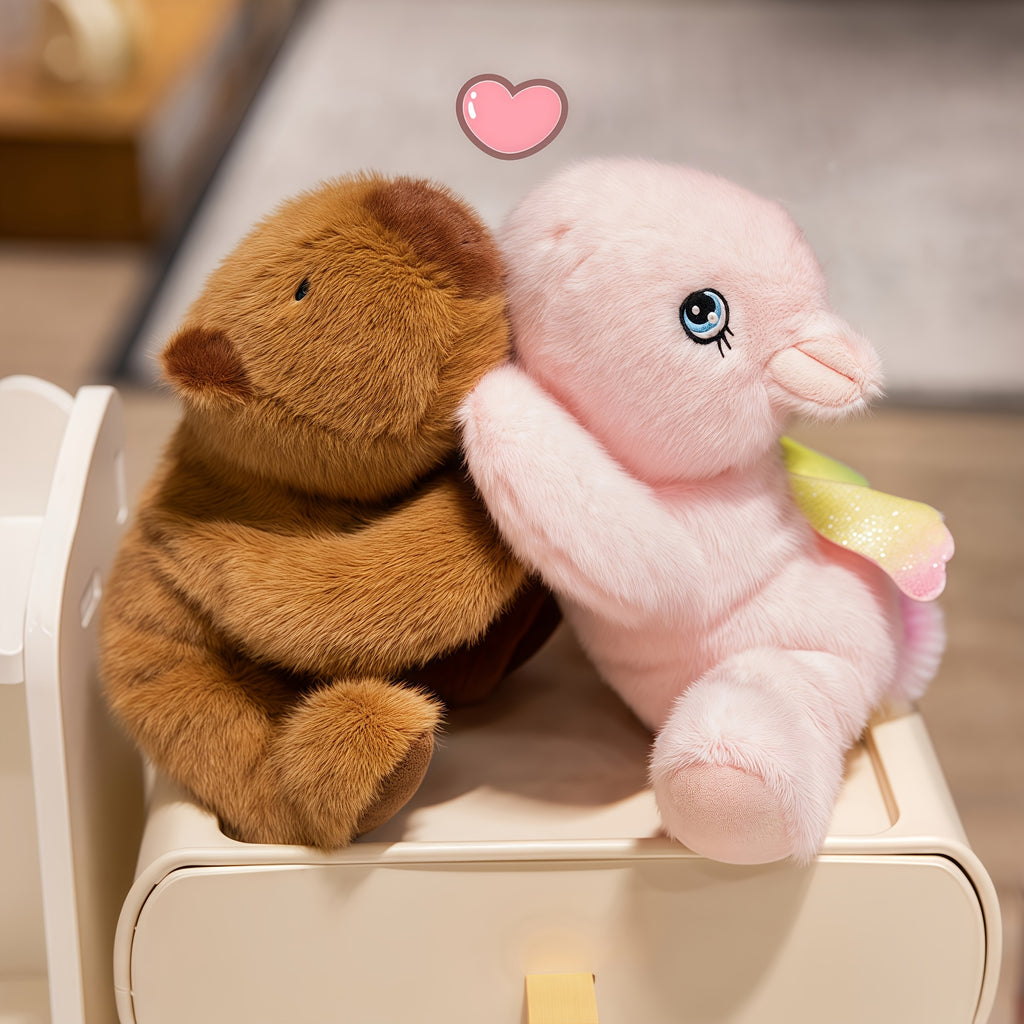 Collection de peluches câlines de la taille d'une paume — Monptitlou