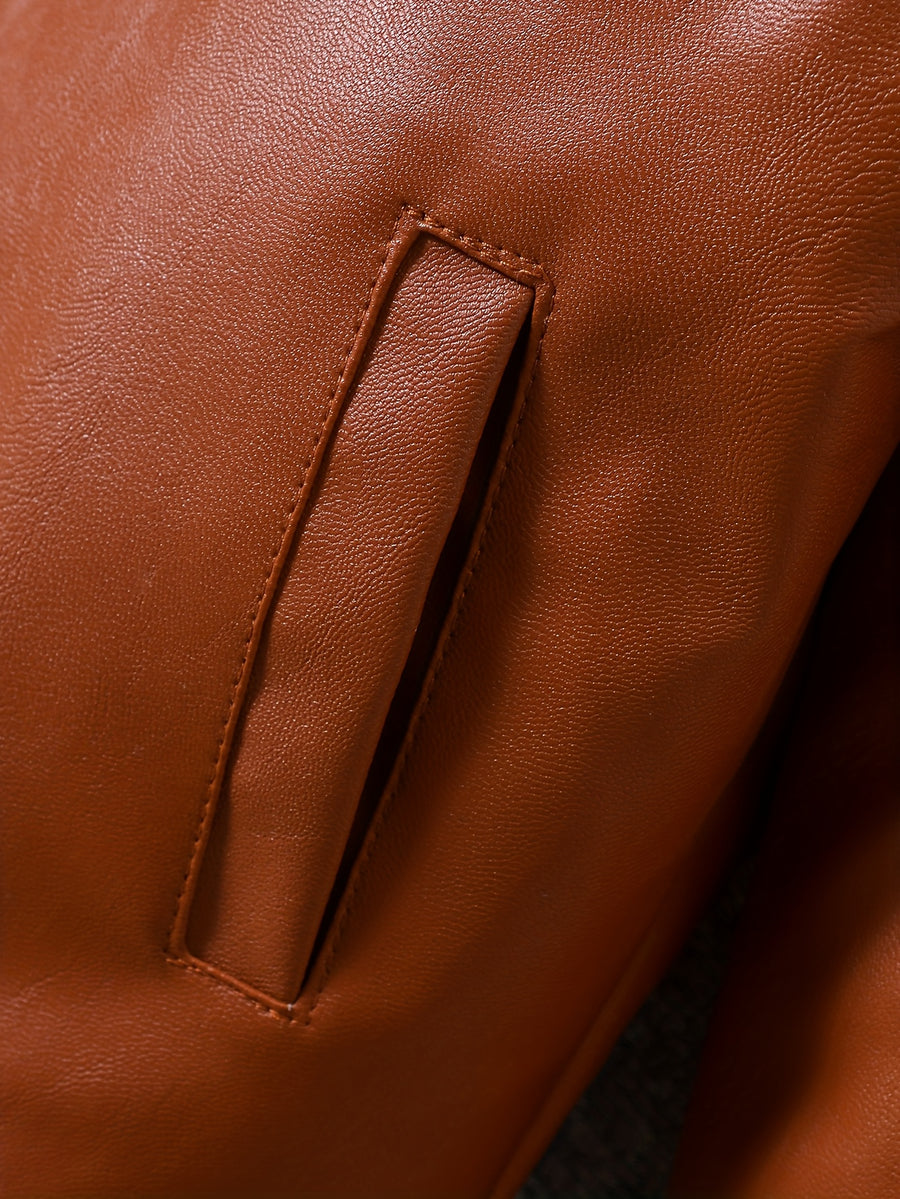 Veste doublée polaire pour garçons automne hiver épaisse tendance 2025