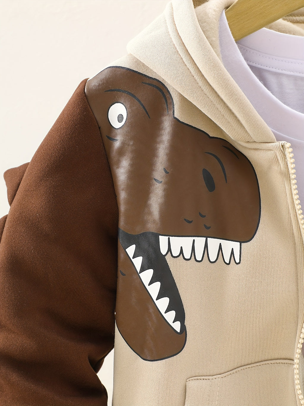 Ensemble 2 pièces pour garçon avec veste sweat à capuche zippée et