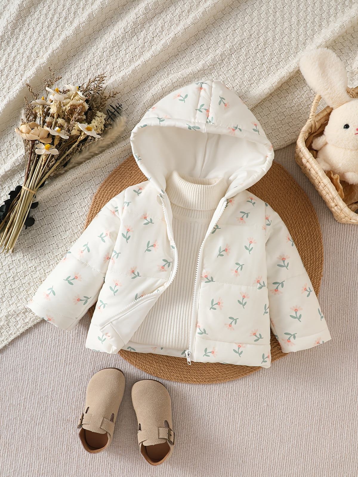 Veste matelassée d'hiver pour bébés — Monptitlou Image