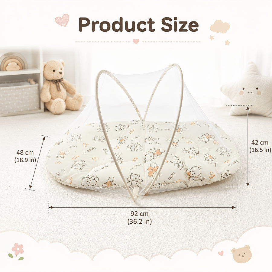 Moustiquaire d'extérieur simple pour enfants, portable, avec rangement — Monptitlou