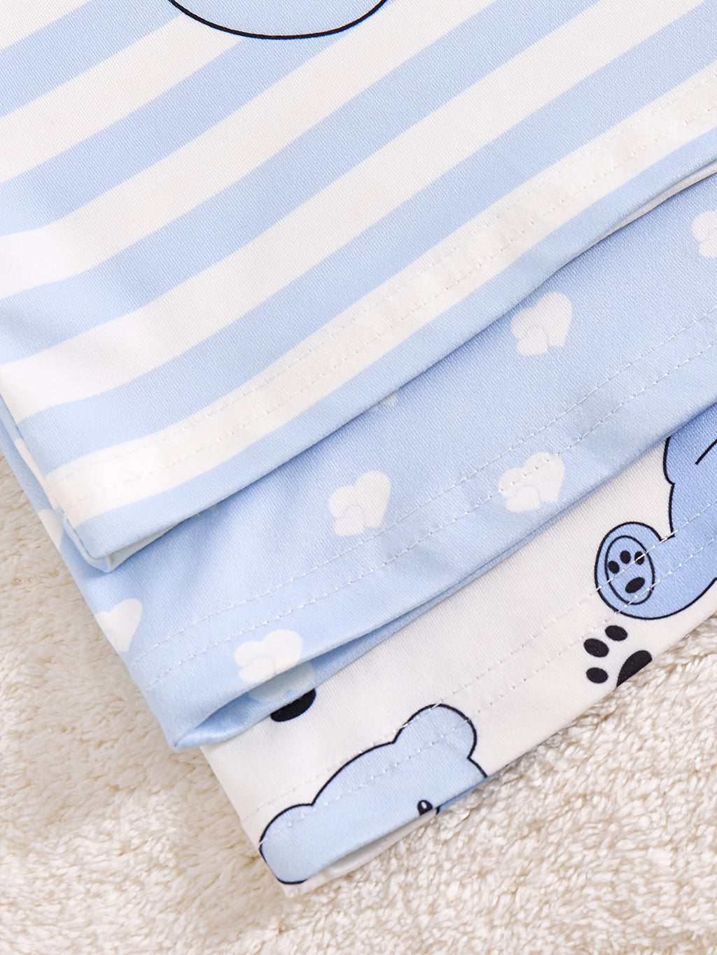 Ensemble pyjama pour bébé garçon, 3 pièces — Monptitlou