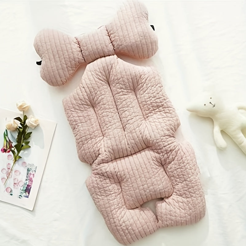 Nouveau Coussin de Siège en Coton pour Poussette Enfant Style Ins — Monptitlou