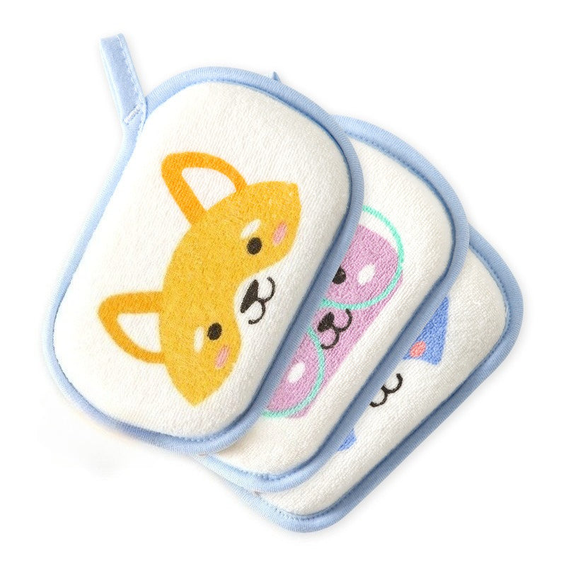 Bébé Bain Éponge de Bain pour Bébé Serviette Exfoliante Balle de Bain — Monptitlou