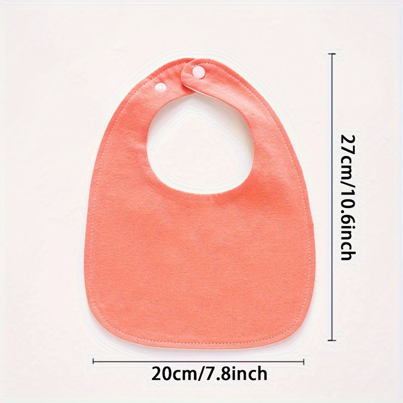 Bavoir Bébé Doux en Forme de U Réglable Bavoir Nouveau-né — Monptitlou