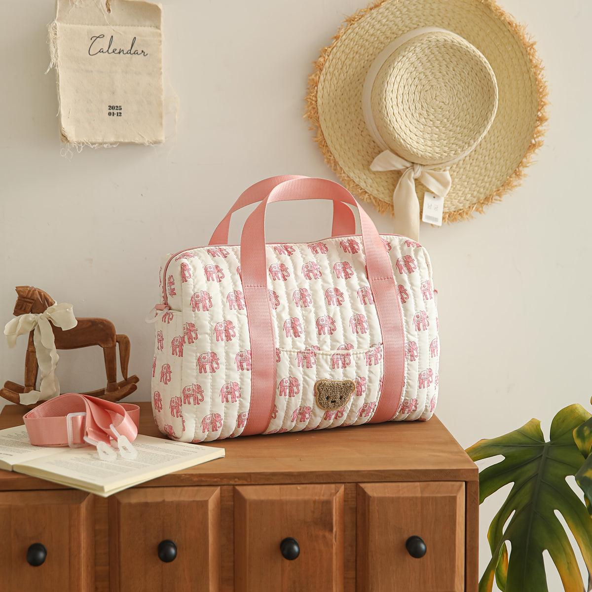 [Sac à langes matelassé] Sac à langes moyen — Monptitlou Image