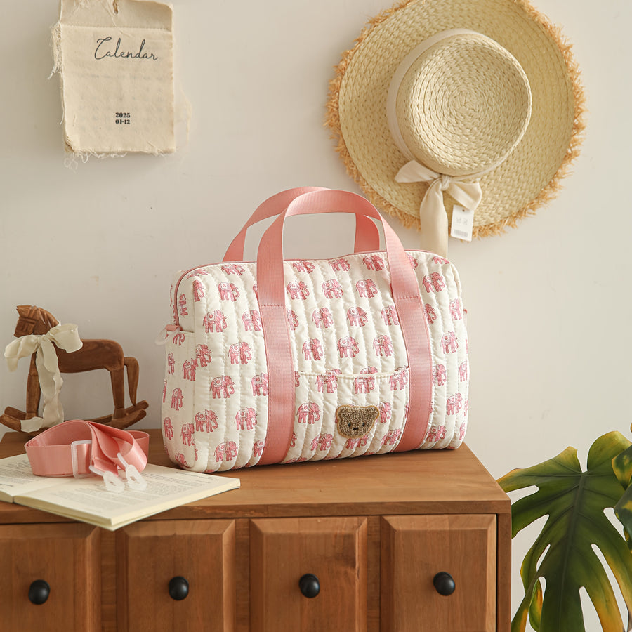 [Sac à langes matelassé] Sac à langes moyen — Monptitlou