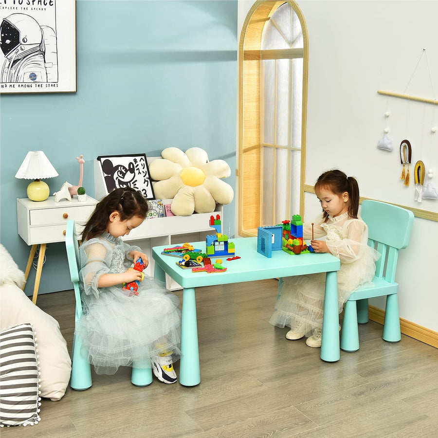 Ensemble de sièges pour enfants 3 pièces, table avec 2 chaises — Monptitlou