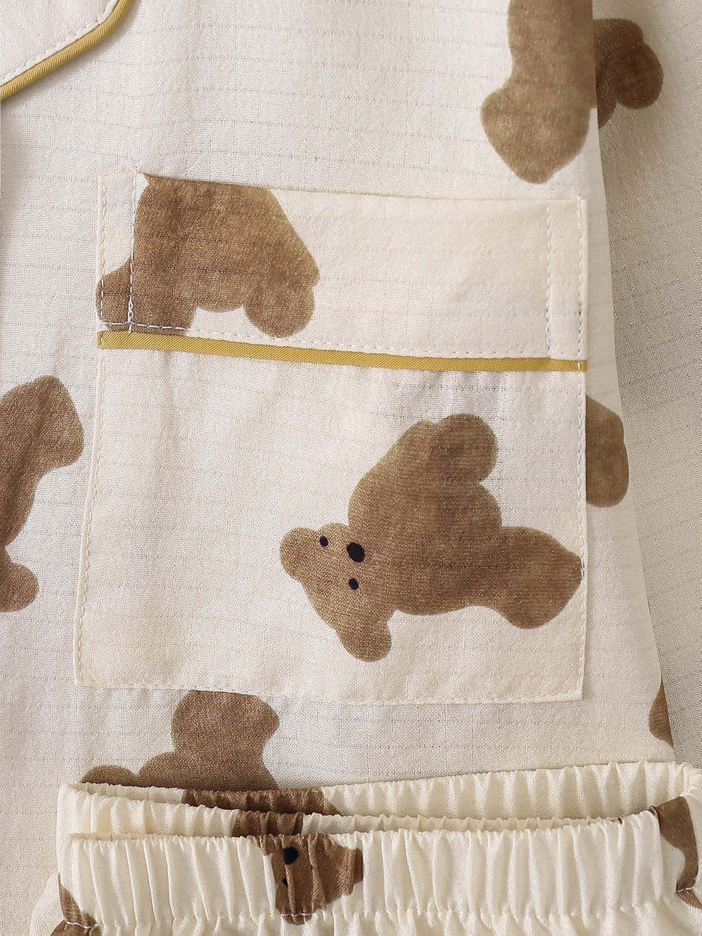 Ensemble Pyjama Fille à Imprimé Ours — Monptitlou