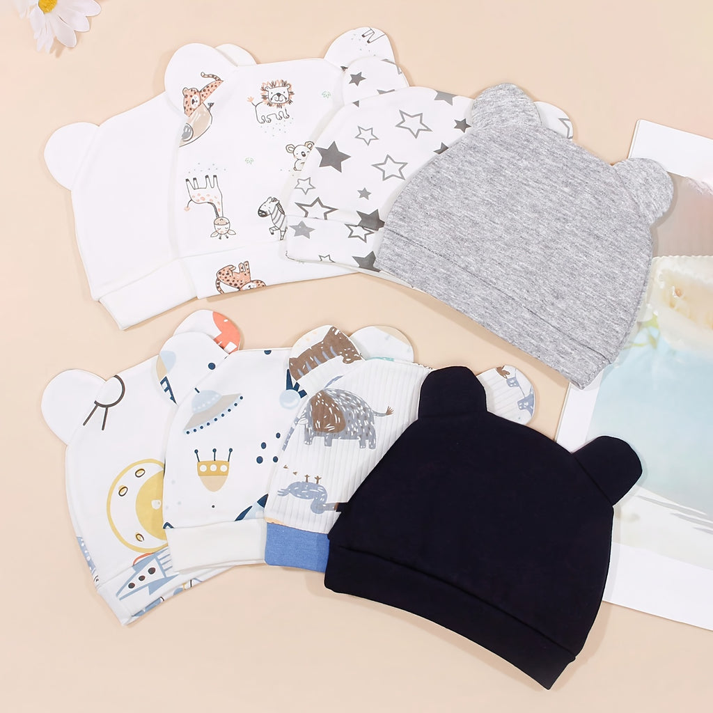 LAPI.ZAPI Ensemble de 6 pièces Bébé Couleur Aléatoire Combinée Chapeau — Monptitlou