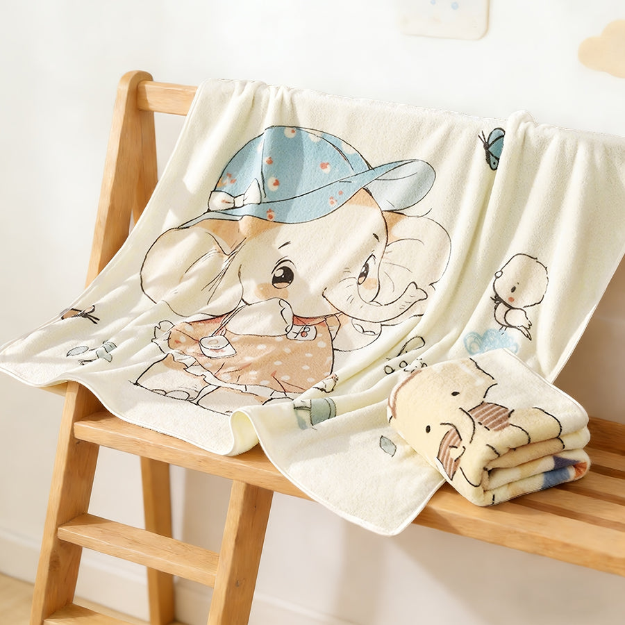 Couvre-lit corail pour enfants — Monptitlou