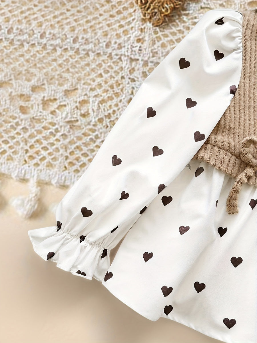 Ensemble 2 pièces pantalon long pour bébé fille printemps/automne — Monptitlou