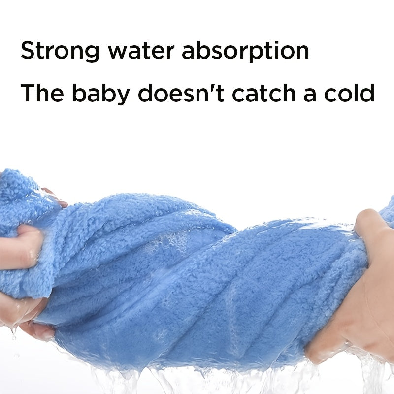 Nouveau peignoir de bain en molleton de corail pour bébé/enfant — Monptitlou