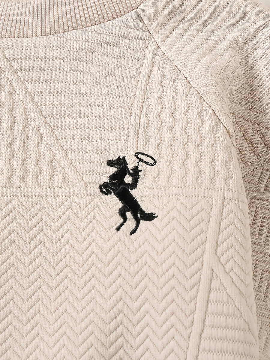 Ensemble deux pièces pour bébé garçon, automne hiver — Monptitlou