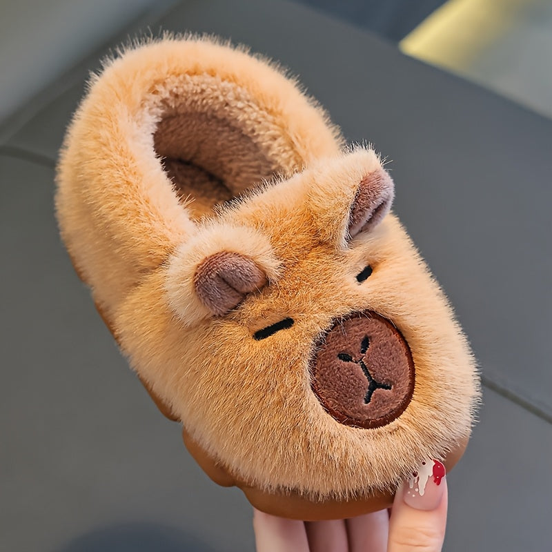Chaussons en peluche pour enfants garçons et filles — Monptitlou