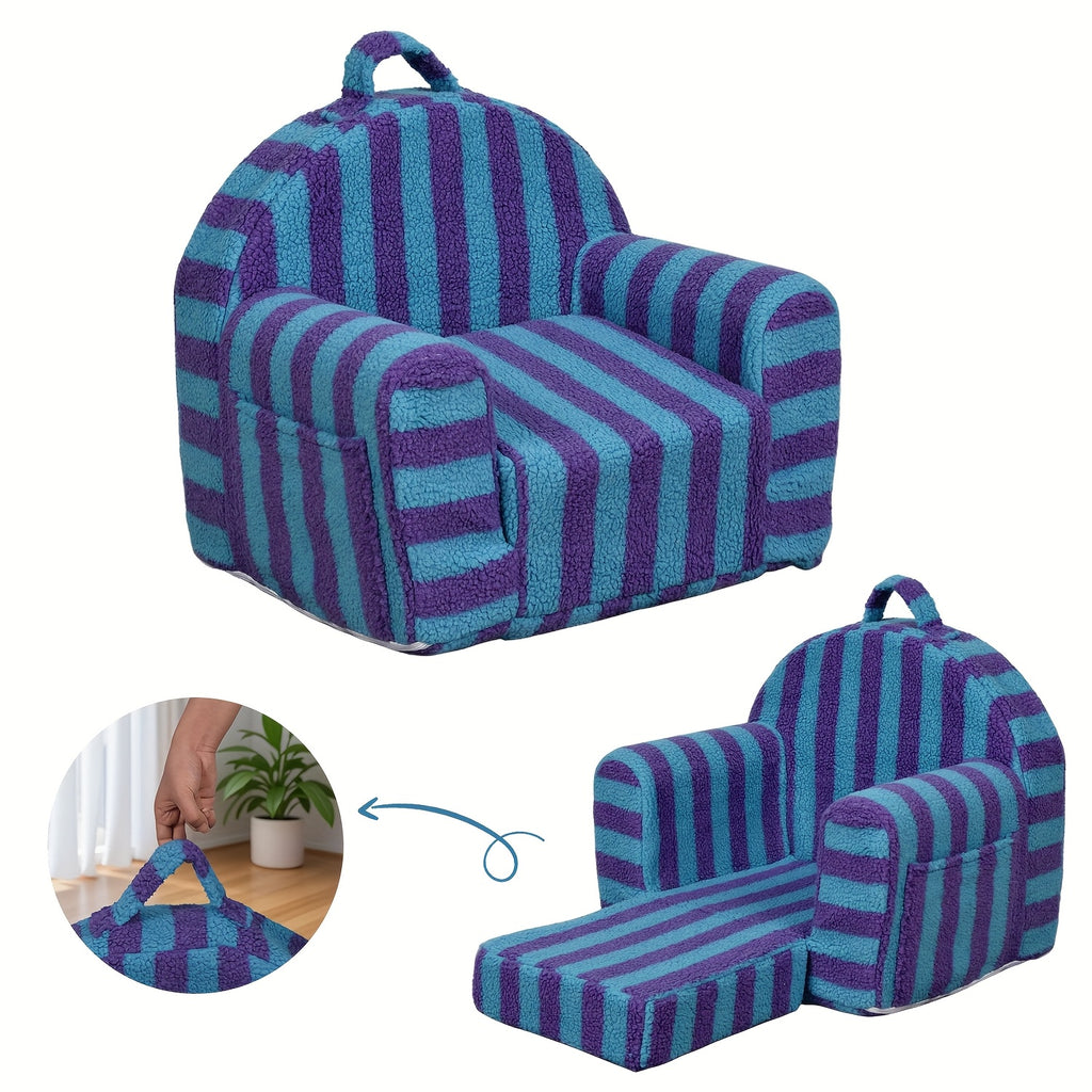 Canapé Enfant, Canapé Pliable pour Enfants avec Design Adorable et — Monptitlou