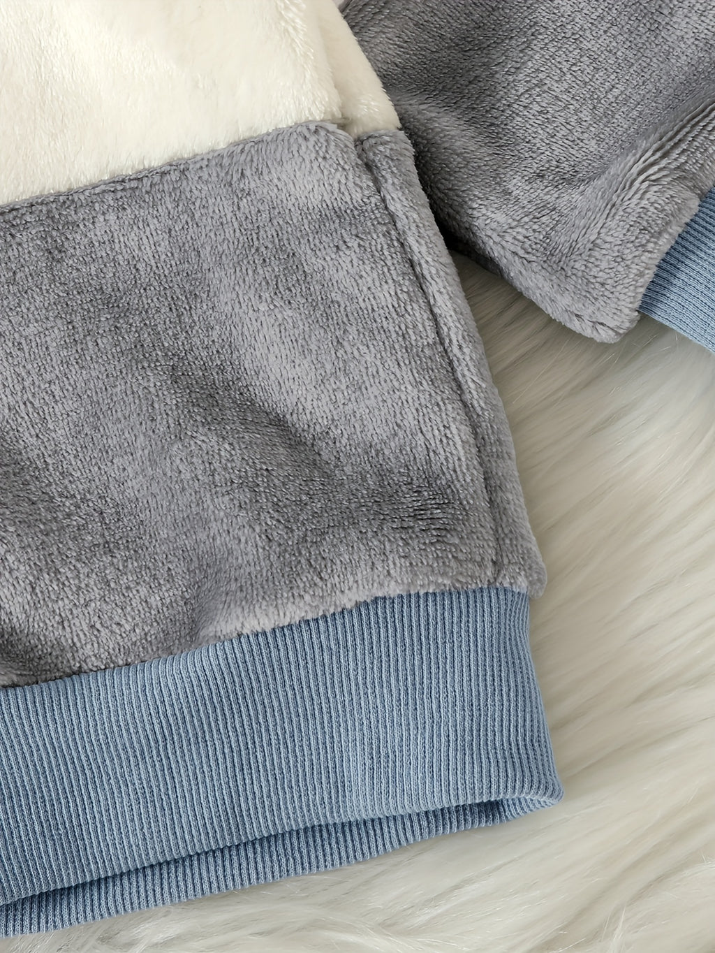 Ensemble hiver garçon, pantalon long chaud épais pour bébés et jeunes — Monptitlou