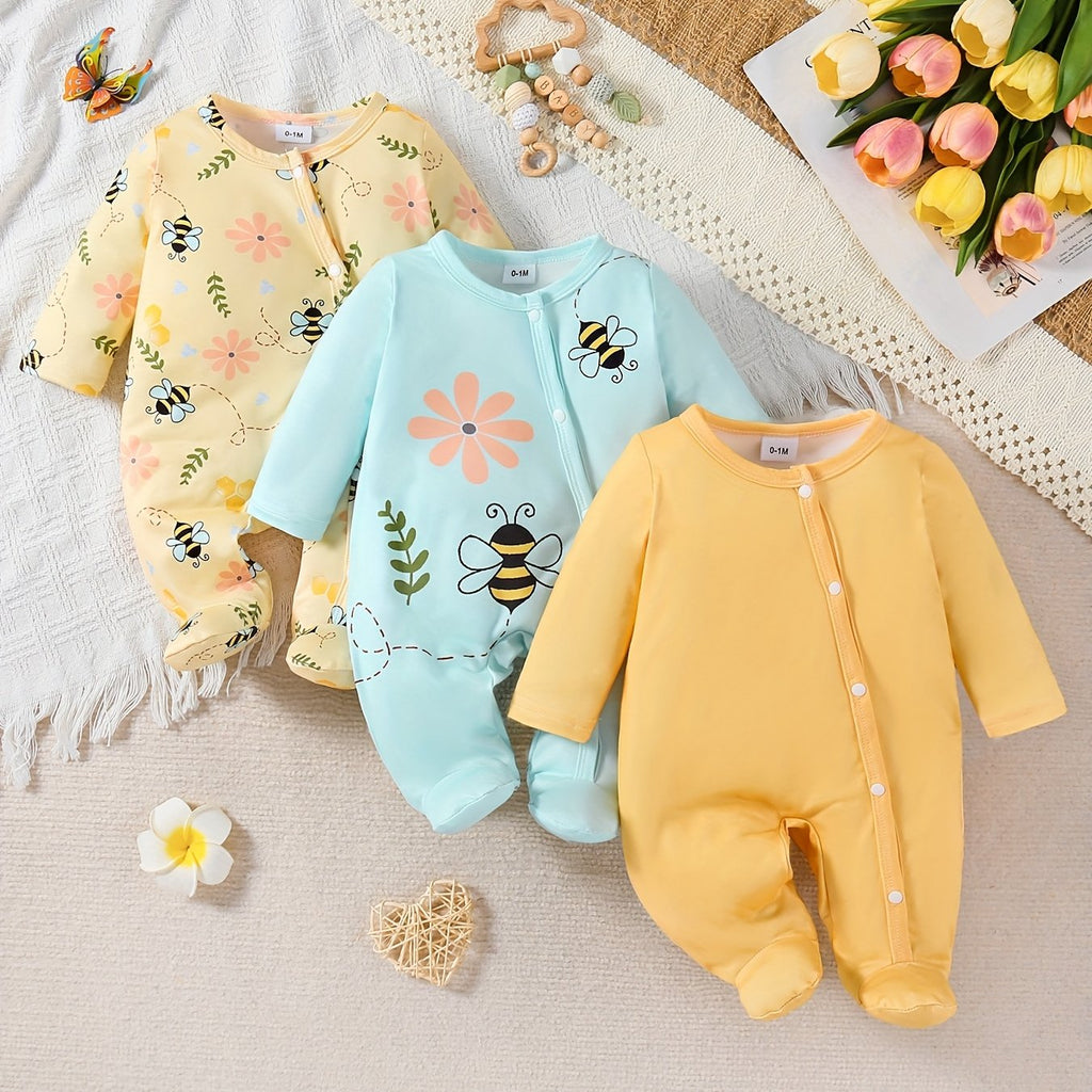 Ensemble Body Trois Pièces pour Filles, Idéal pour l'Extérieur — Monptitlou