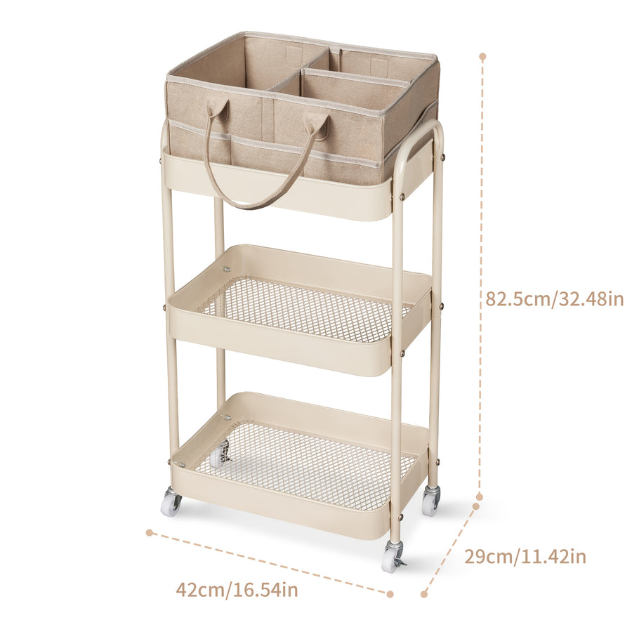 Chariot à Couches et Rangement — Monptitlou