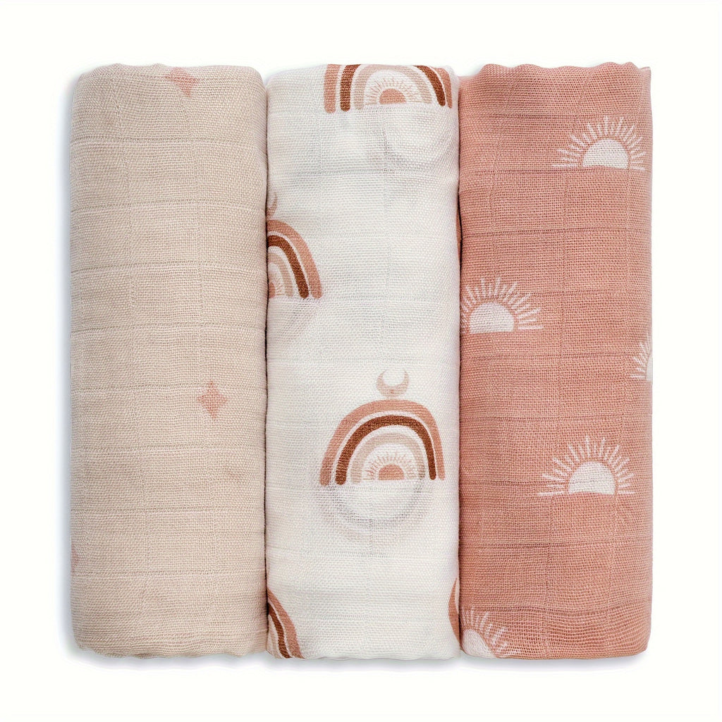 Bavoirs, mouchoirs pour bébé, serviettes pour le visage de bébé — Monptitlou