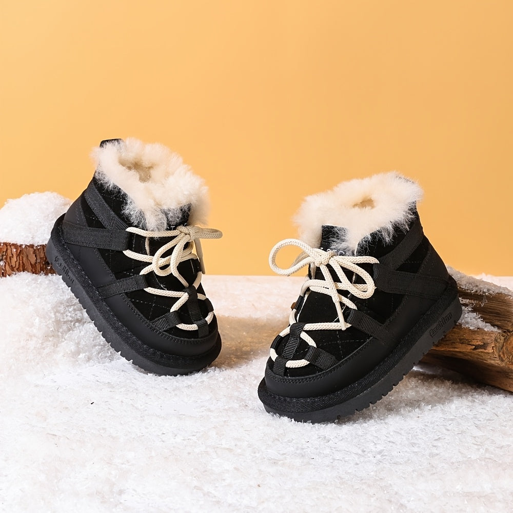 Bottes de Neige pour Enfants, Confortables, Douces — Monptitlou