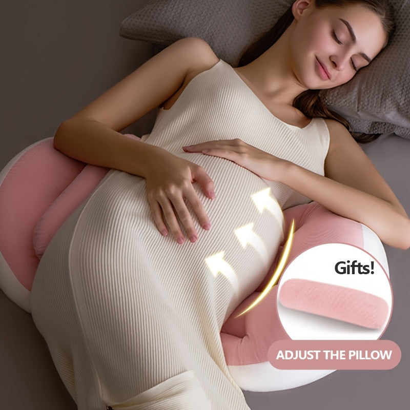 Coussin de Maternité Ergonomique pour Dormeurs sur le Côté — Monptitlou Image