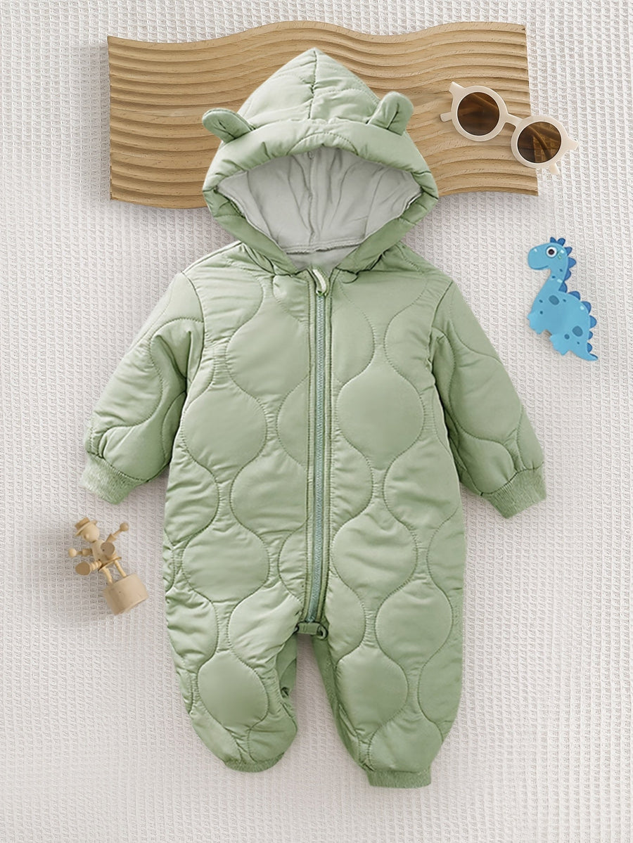 Grenouillère matelassée pour garçon automne/hiver — Monptitlou