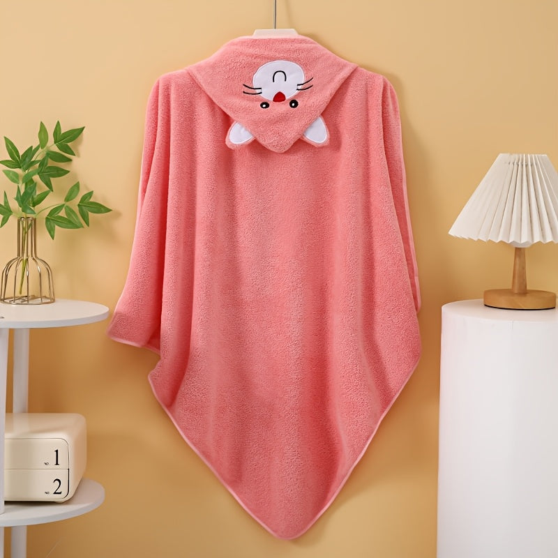 Nouveau peignoir de bain en molleton de corail pour bébé/enfant — Monptitlou