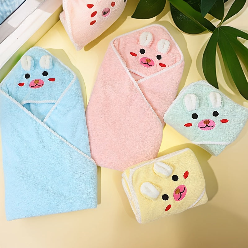 Serviette de bain pour bébé style peignoir pour rester au chaud pendant — Monptitlou