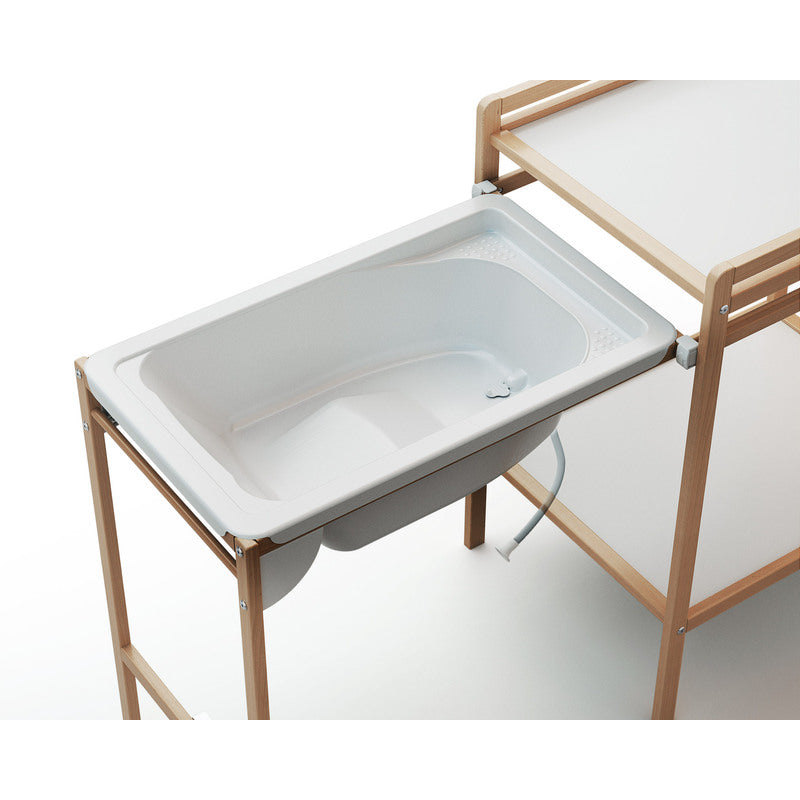 WEBABY - Table à Langer avec Baignoire en bois LILO — Monptitlou