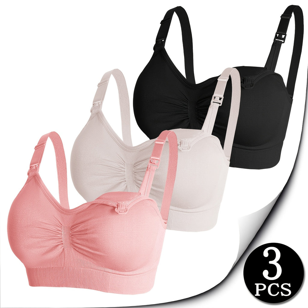 Soutiens-gorge d'allaitement, lot de 3 — Monptitlou