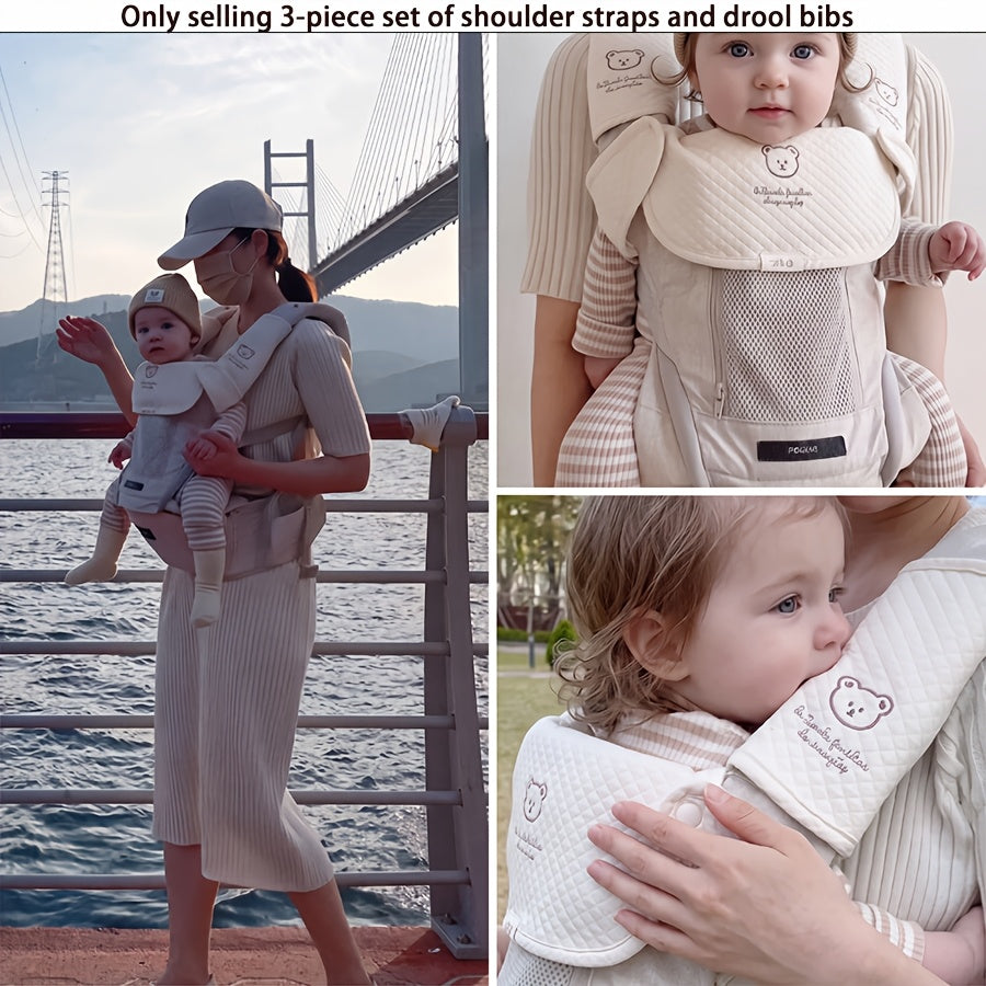 Écharpes porte-bébé et bavoirs -bave pour nourrisson. Accessoires — Monptitlou