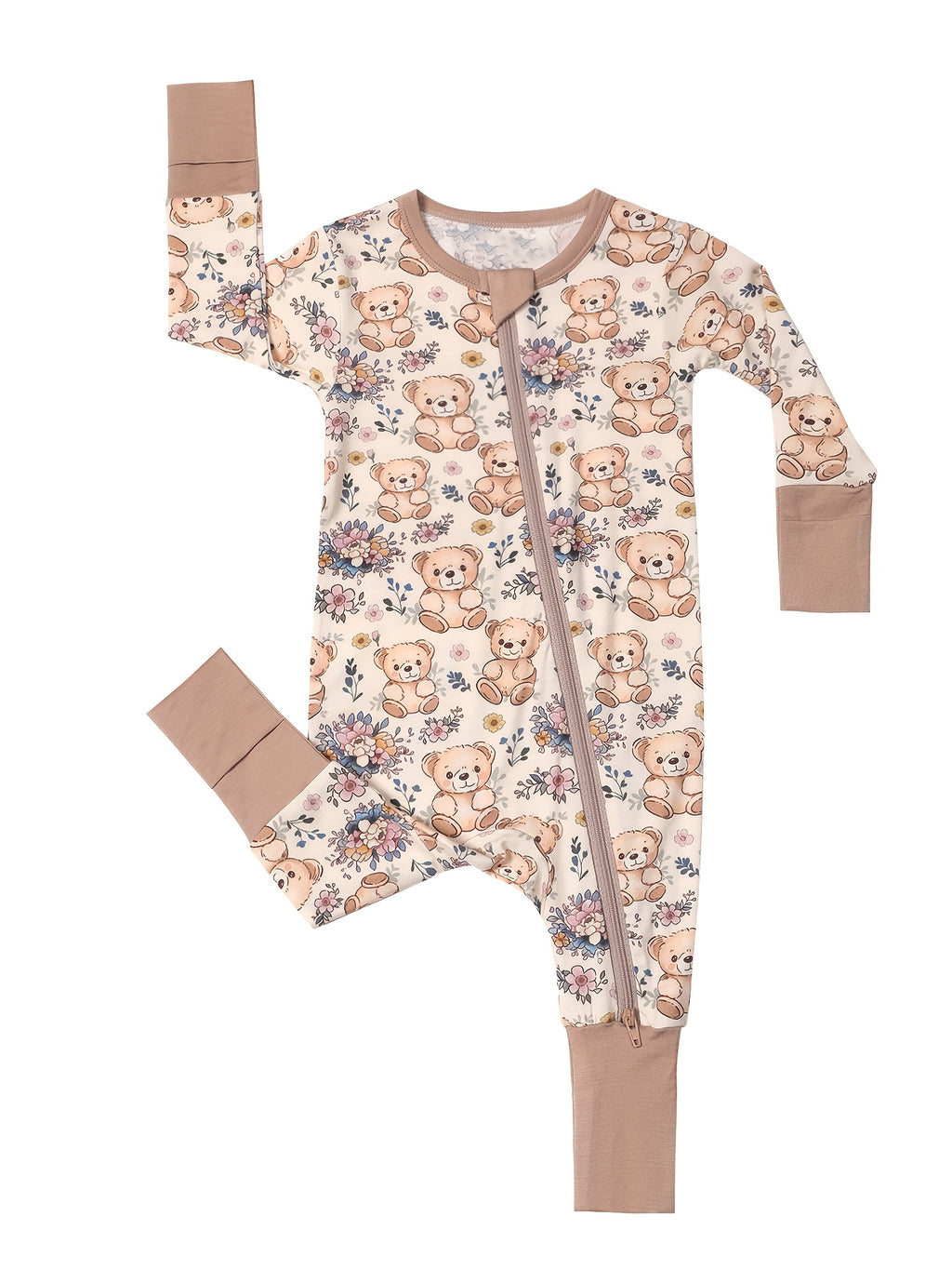 Grenouillère Bébé Garçon Fille en Fibre de Bambou, photo 17