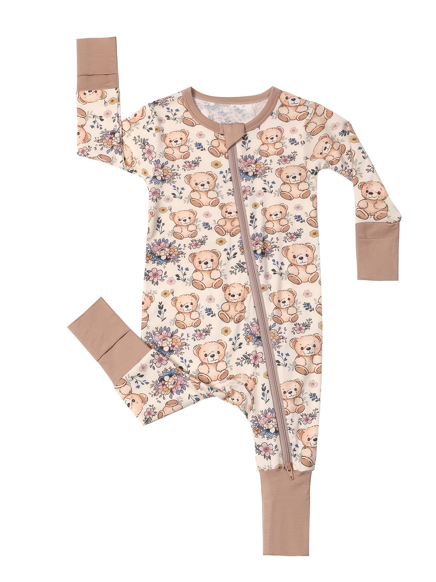 Grenouillère Bébé Garçon Fille en Fibre de Bambou, photo 17