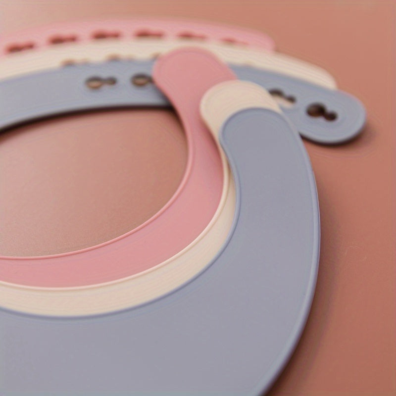 Bavoirs pour bébé, unis de couleur unie à motif vierge — Monptitlou