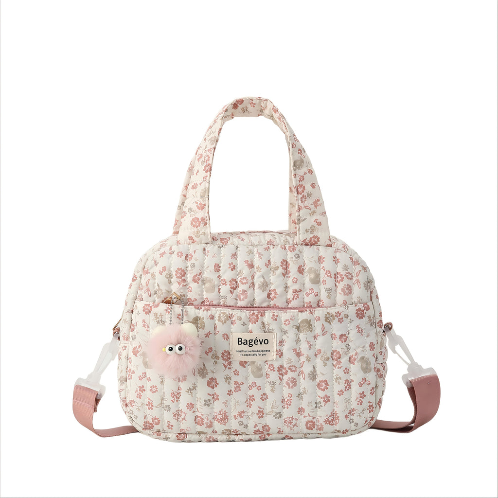 [Sac maman portable] Nouveau Sac Maman Mignon à Motifs Floraux — Monptitlou