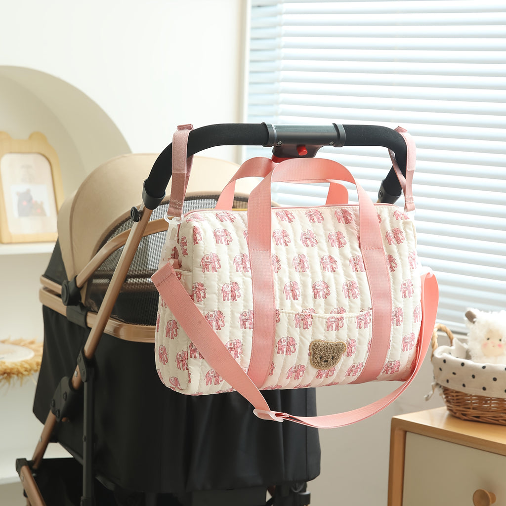 [Sac à langes matelassé] Sac à langes moyen — Monptitlou