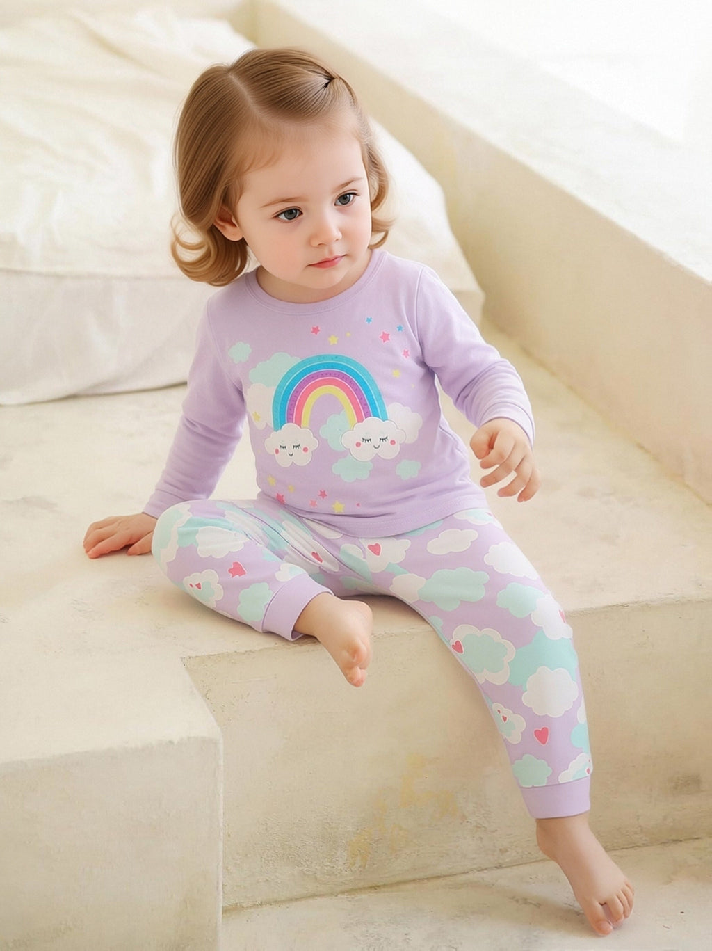 3 Ensembles de tenue de marche pour bébé fille — Monptitlou