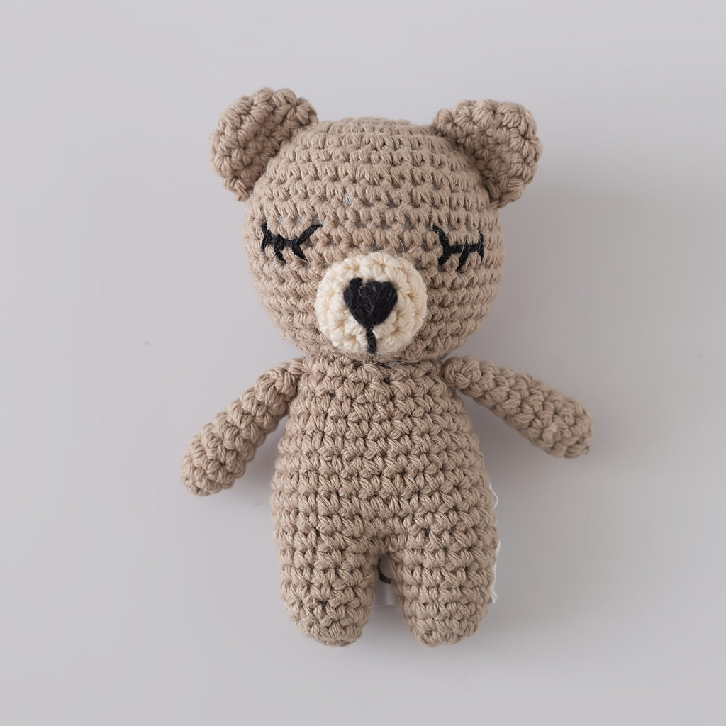 Jouet apaisant au crochet fait main, cadeau pour maman et bébé — Monptitlou