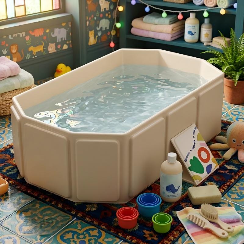 Baignoire portable, petite baignoire hors sol, baignoire compacte — Monptitlou