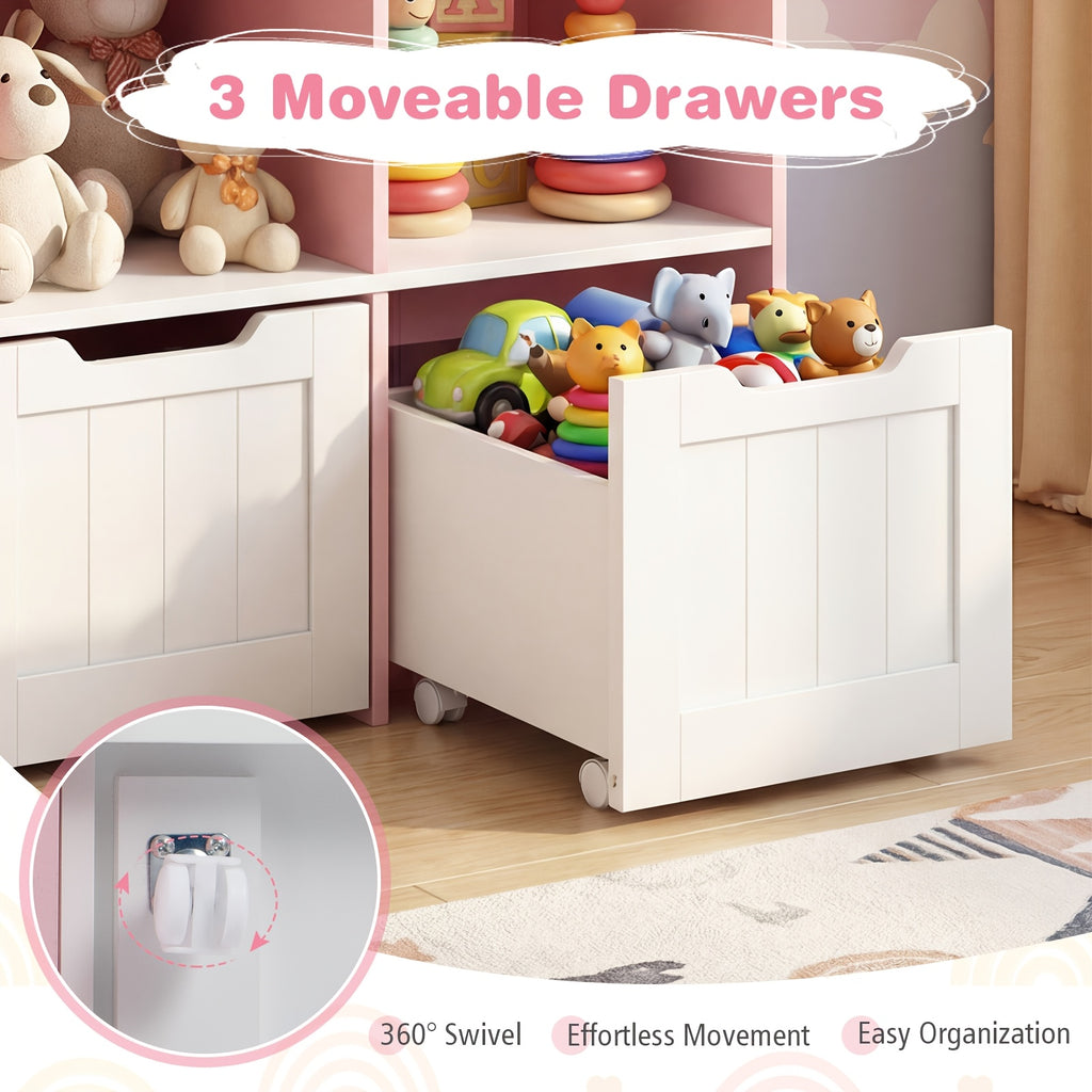 Meuble de rangement pour enfants — Monptitlou