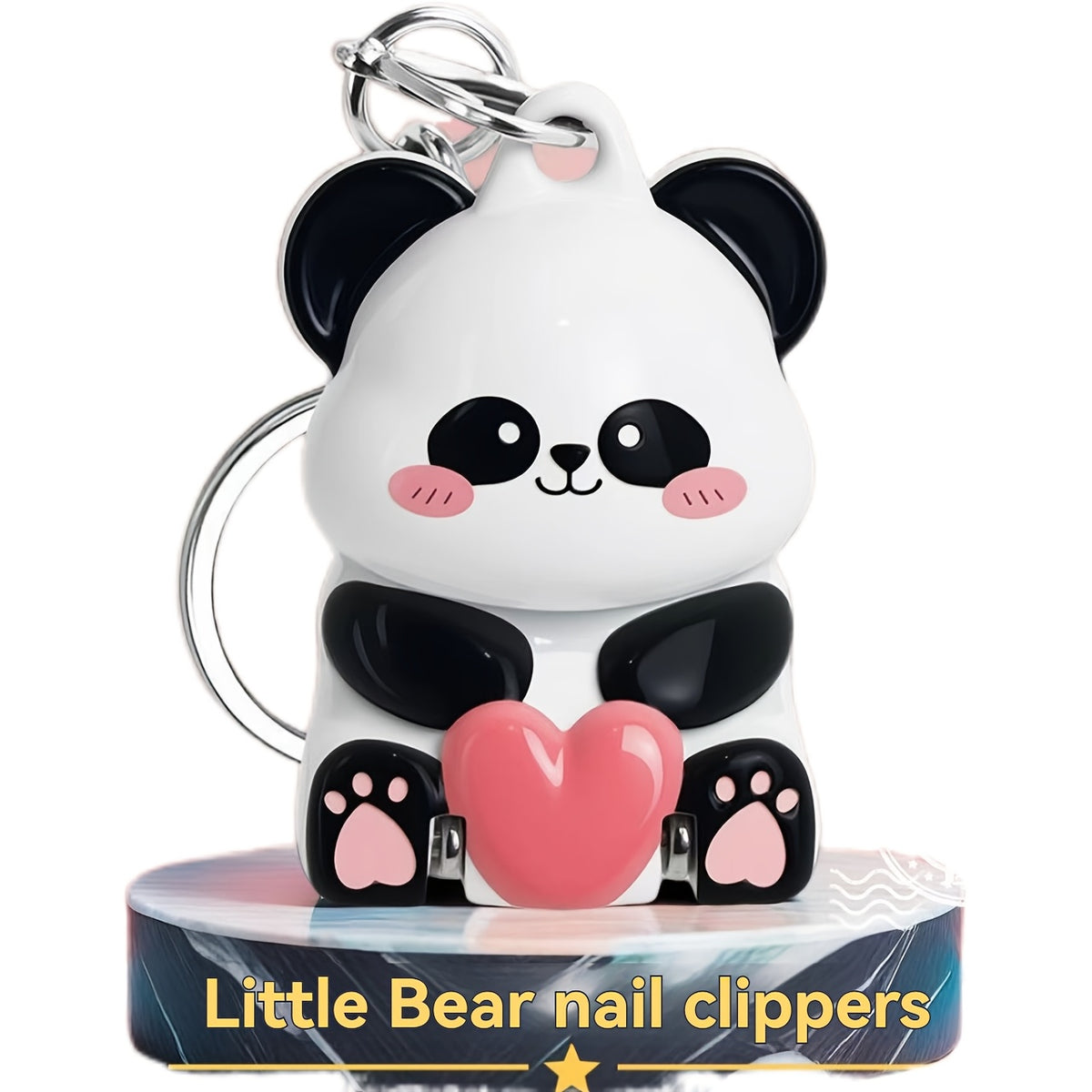 Outils de manucure portables, coupe-ongles Panda — Monptitlou Image