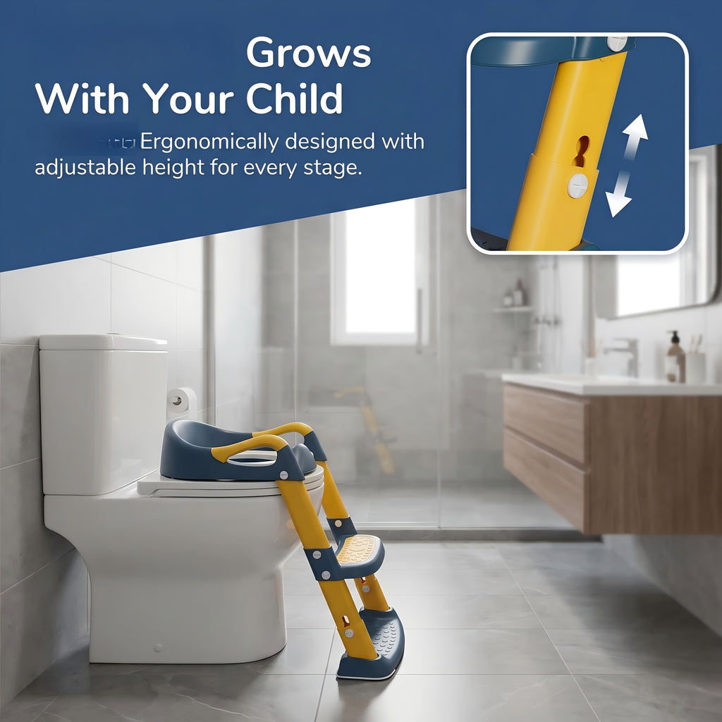 Siège de toilettes pour tout-petits avec repose-pieds — Monptitlou