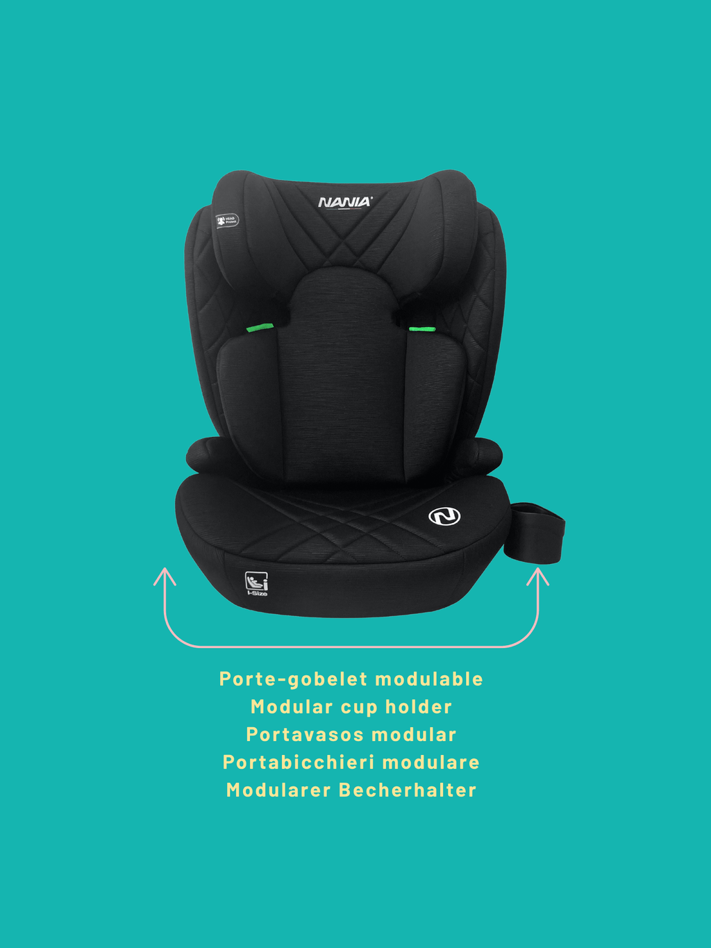 Sienna I-Size 100-150 cm Siège Auto pour Enfant Groupe 2/3 Environ 4-12 — Monptitlou