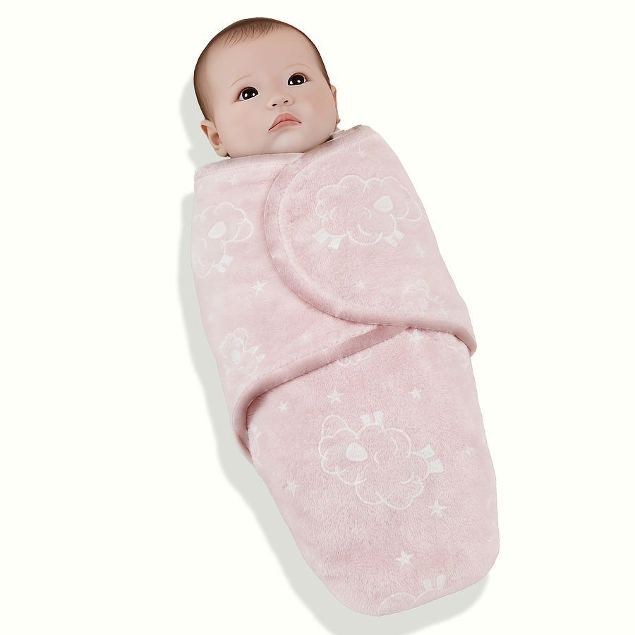 Couverture pour bébé double épaisseur en velours cristal ultra-doux — Monptitlou